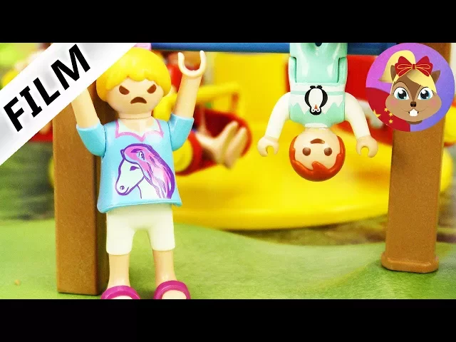 摩比游戏 playmobil 艾玛和汉娜玩有趣游戏 谁都不许生气
